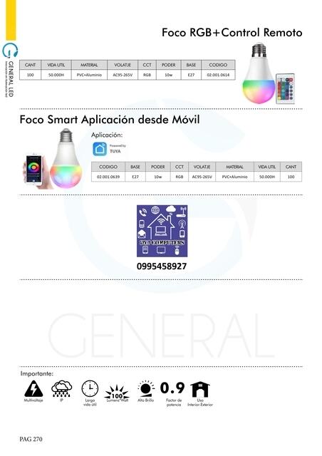 Focos Led 009