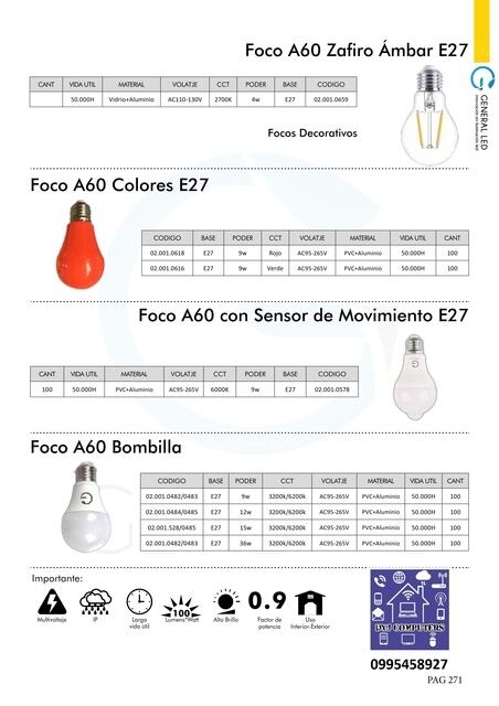 Focos Led 010