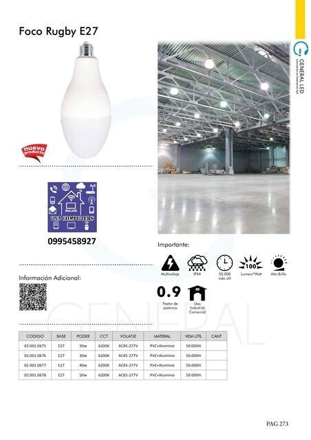 Focos Led 012