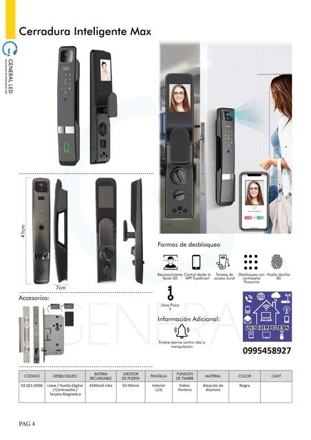 Linea Smart Cerraduras Inteligentes 002