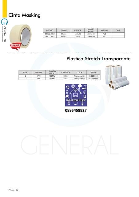 Mallas Cintas Aislantes y Adhesivas 003