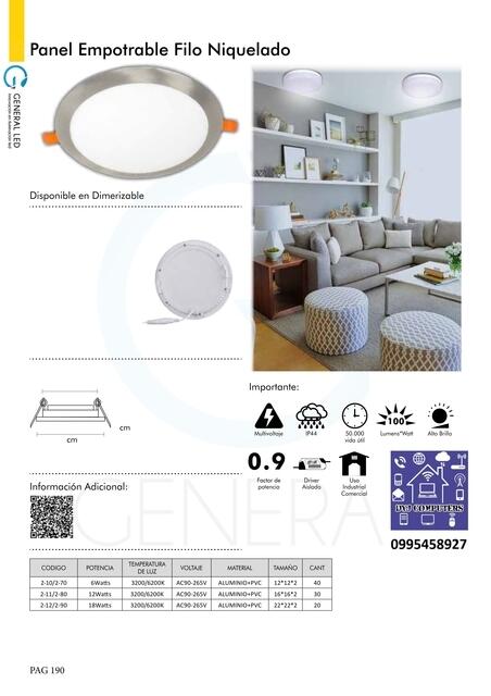 Paneles Led 018