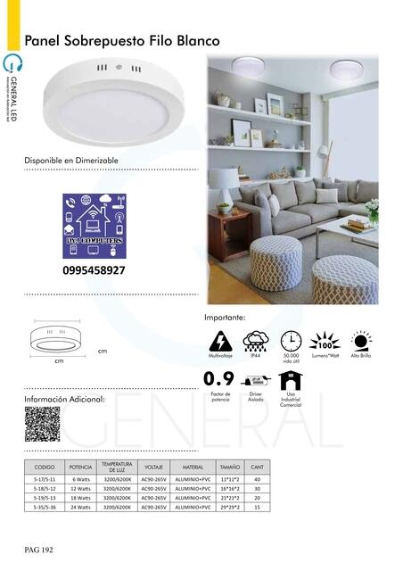 Paneles Led 020