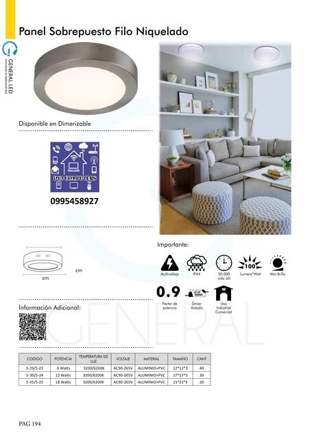 Paneles Led 022