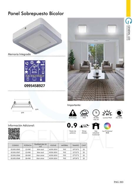 Paneles Led 031