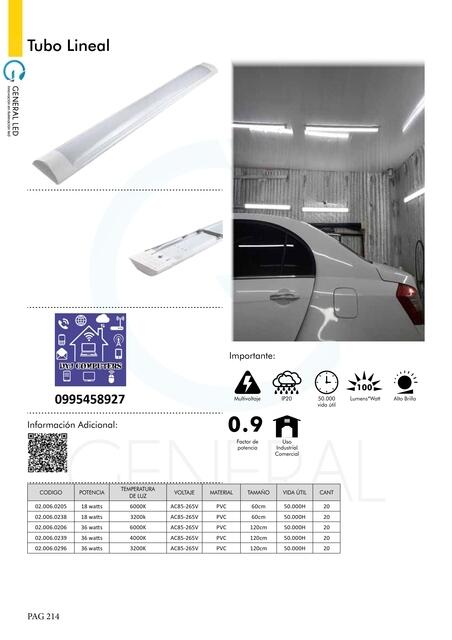 Tubos Led 004