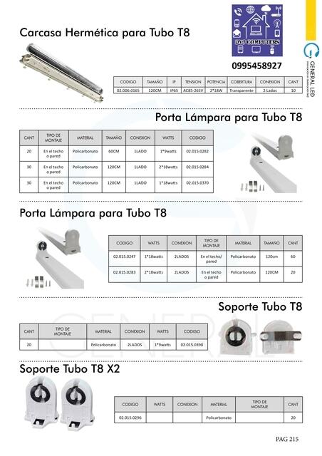 Tubos Led 005