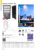 Luminaria Vial Solar Recargable 003